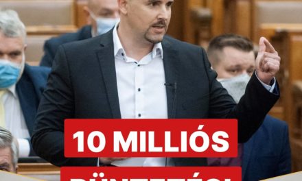 10 milliót ért a Jobbik elnökének ficsúrozása