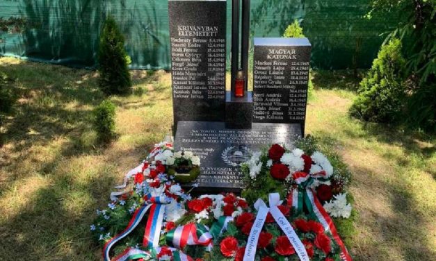 Hősőknek állítottak emléket Kriványban