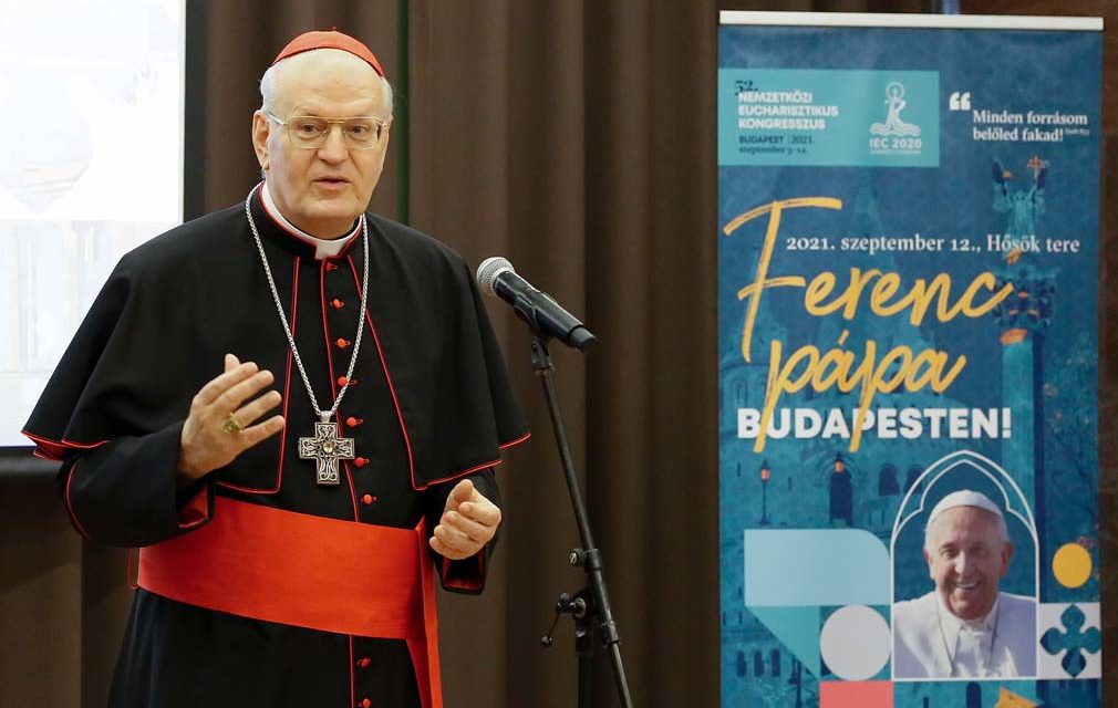 Erdő Péter: „Hálát adva áldást mondott” – Elkezdődik a Nemzetközi Eucharisztikus Kongresszus