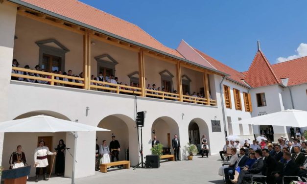 A 10 esztendős Magyarság Háza a Borsi Rákóczi-kastélyban