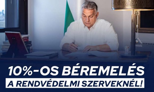 Orbán Viktor újabb béremeléseket jelentett be