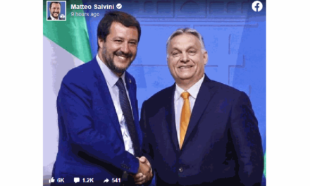Matteo Salvini gratulált a Fidesz győzelméhez