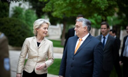 Orbán Viktor Budapesten fogadta Ursula von der Leyent
