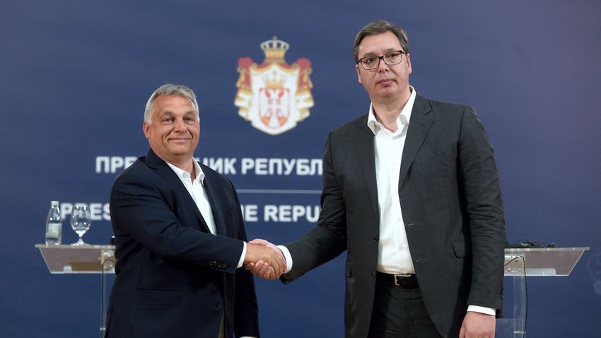 Orbán Viktor Újvidéken