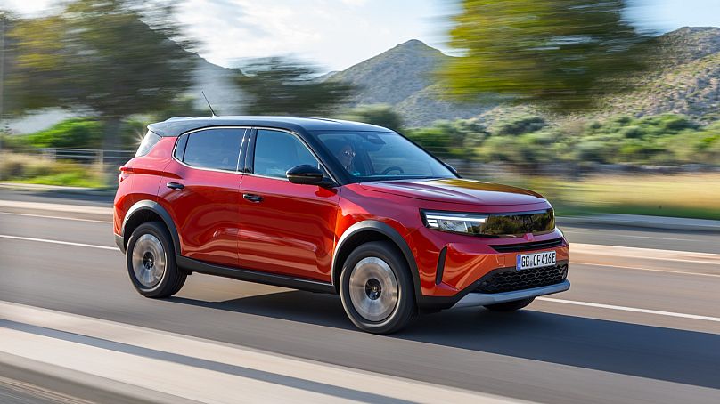 Az Opel Frontera.