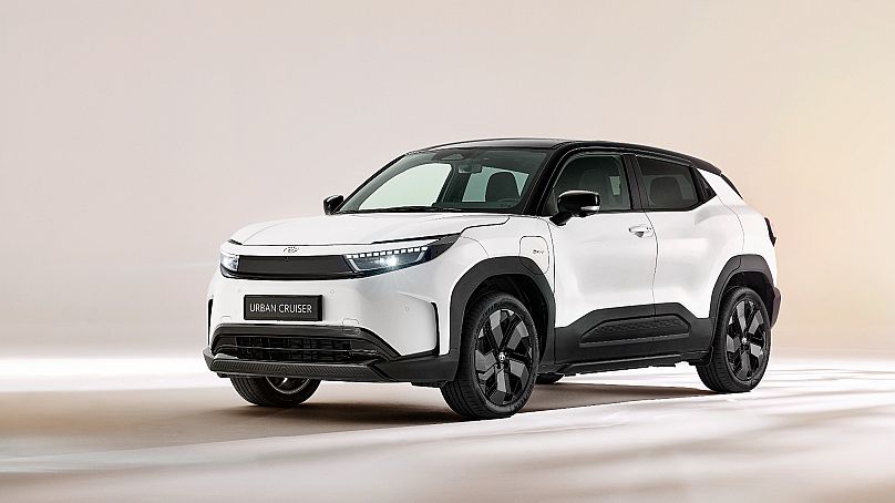 A Toyota Urban Cruiser EV.
