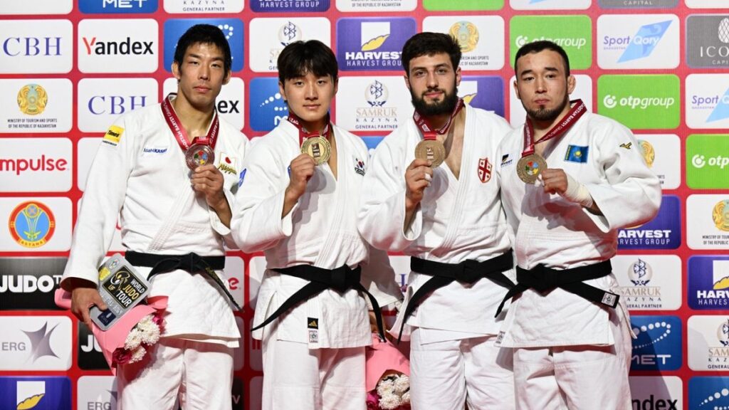 Judo Grand Slam: Arany rohanás négy nemzet számára a 2. napon az Astanában