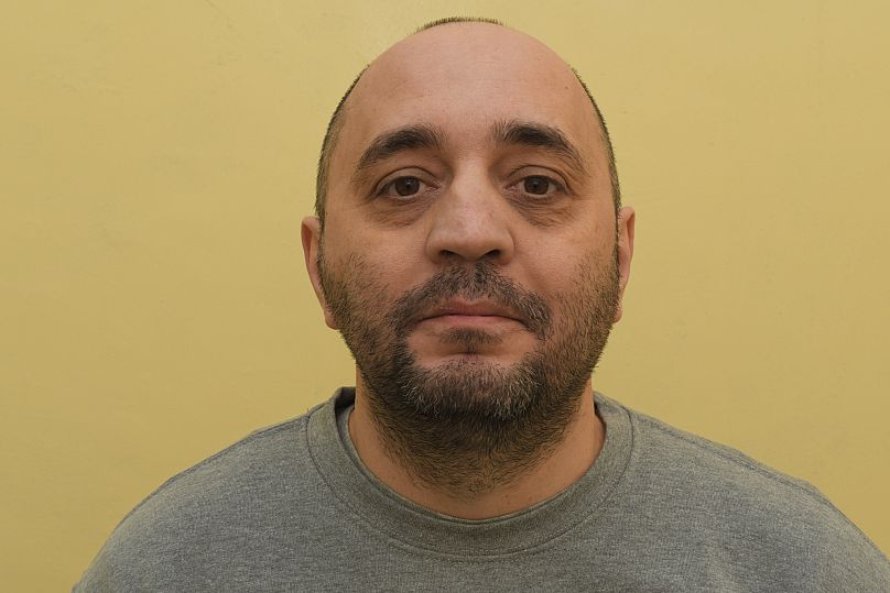 Egy nagyvárosi rendőrségi fotó Biser Dzhambazovról