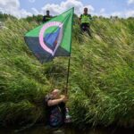 A holland rendõrség az éghajlati tiltakozást a hága közelében, a NATO csúcstalálkozója előtt