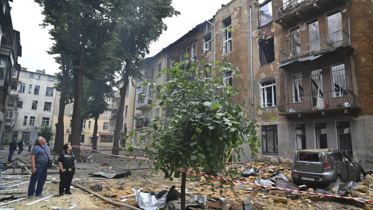 Oroszország 280 drónot és rakétát indít Ukrajnában éjszakai támadások során