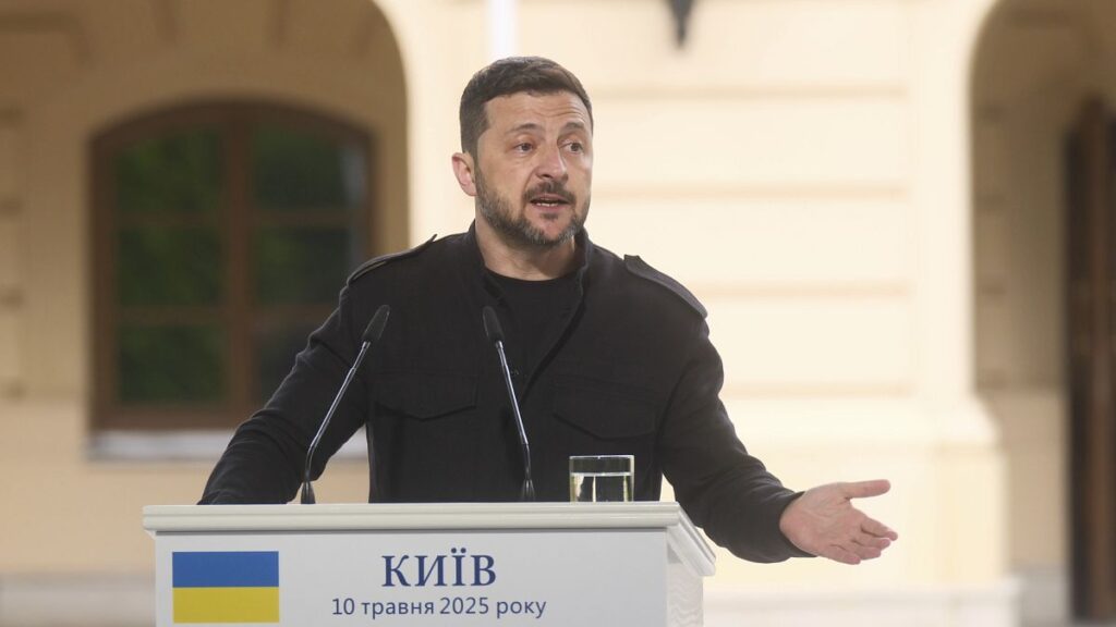 Zelenskyy csütörtökön meg akarja látni Trumpot az Isztambulban Putyinnal folytatott találkozón, csütörtökön