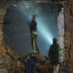 Az ukrán fővárosban, Kijevben legalább egy ember meghalt az éjszakai orosz légicsapásokban