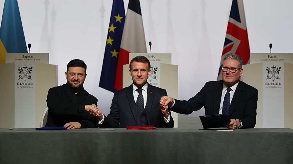 Franciaország és az Egyesült Királyság megerősítette, hogy az ukrajnai tűzszünet után a földön van