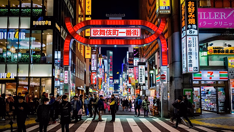 Tokiói utcajelenetek szerepelnek a Yakuza sorozatban.