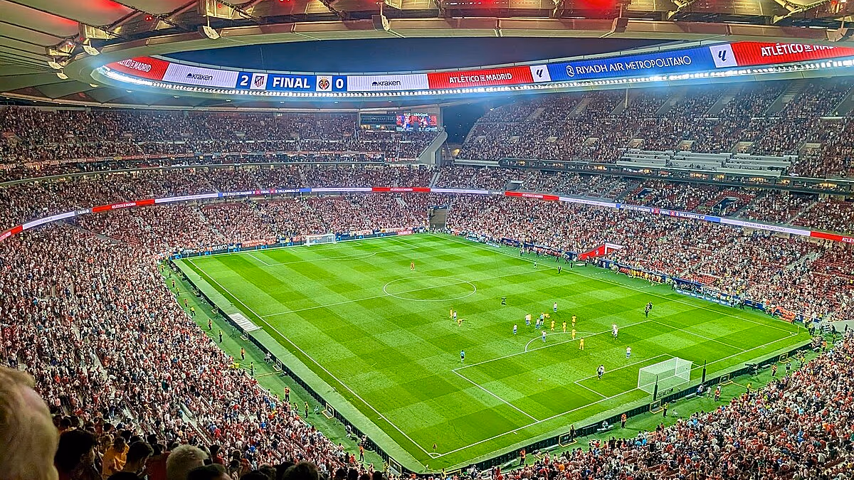 Intelligens futballstadionok: a madridi Metropolitano úttörő új technológiával tekint a jövőbe