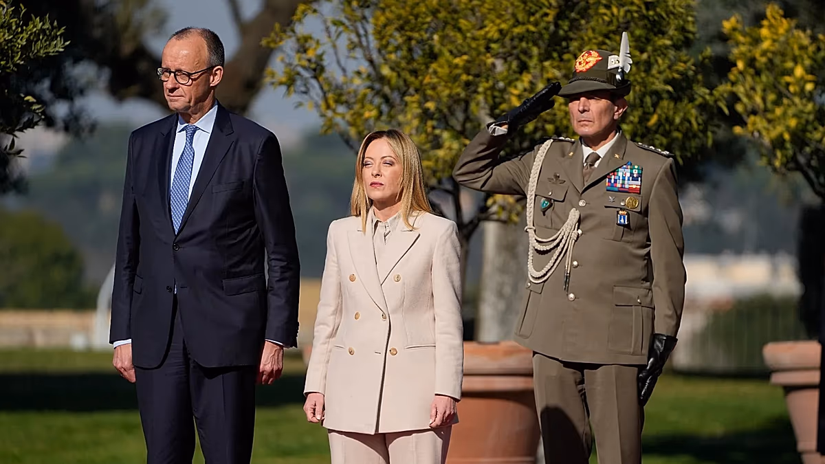 Olaszország-Németország csúcstalálkozó: Meloni és Merz egy autonóm, versenyképes Európát szorgalmaznak