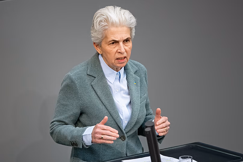 Marie-Agnes Strack-Zimmermann (FDP) az Európai Parlament védelmi bizottságának elnöke