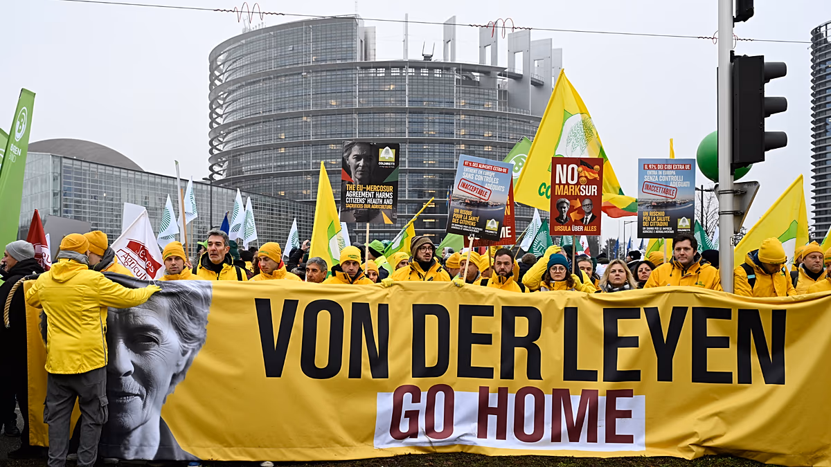 Von der Leyen végrehajtja a vitatott Mercosur-kereskedelmi megállapodást a képviselők jogi kihívása ellenére