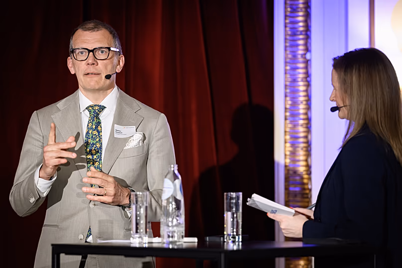 Mathieu Bousquet, a DG NEAR igazgatója nyilatkozik az Euronews Angela Barnes-nak