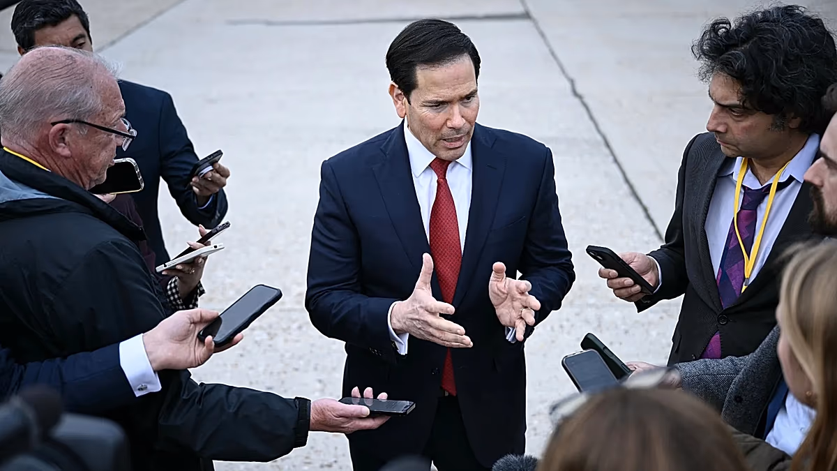 Rubio elítéli Zelenszkij donbászi megjegyzéseit, és azt mondja, hogy az Egyesült Államok átirányíthatja Ukrajna fegyvereit Iránnak