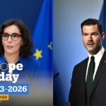 Europe Today: Lahbib biztos és a svéd migrációs miniszter reagál az iráni háborúra