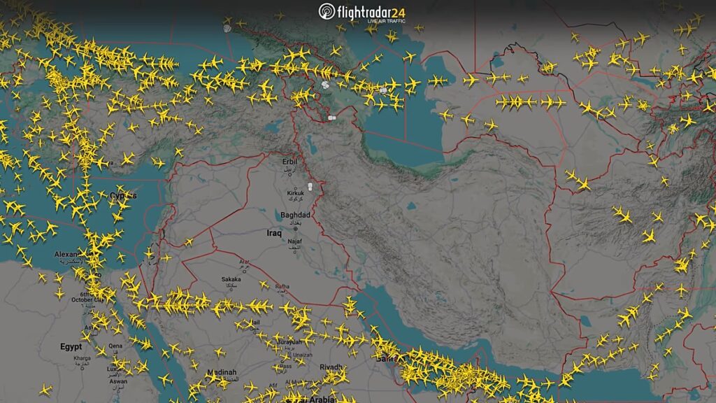 Hogyan vált a Flightradar24 a légi közlekedés legnézettebb képernyőjévé, mivel a repüléseket megzavarják