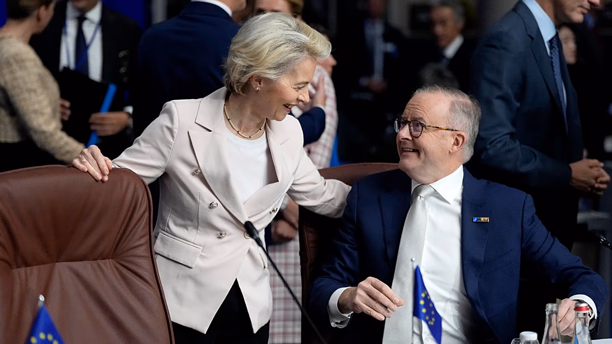 Von der Leyen Ausztráliába látogat, amikor a kereskedelmi megállapodás a célhoz közeledik