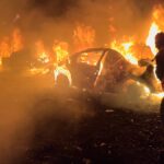 Az izraeli csapások hét embert öltek meg Bejrútban, amikor megfogadja, hogy a háború befejeztével elfoglalja Dél-Libanont