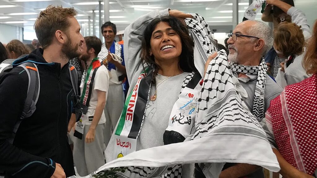 Rima Hassan francia európai parlamenti képviselőt a francia rendőrség őrizetbe vette, mert állítólagos bocsánatot kért terrorizmusért