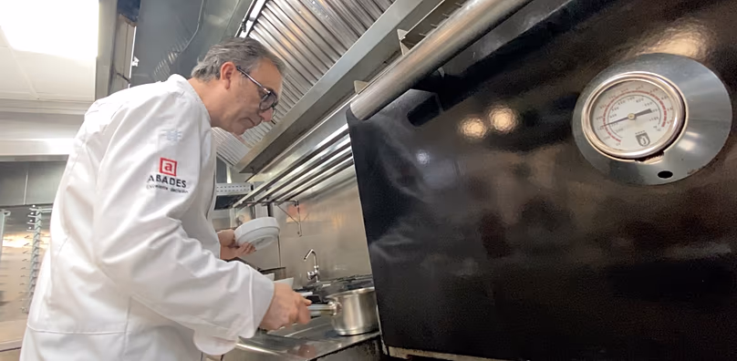 Elías del Toro. Executive séf a sevillai Abades Triana étteremben