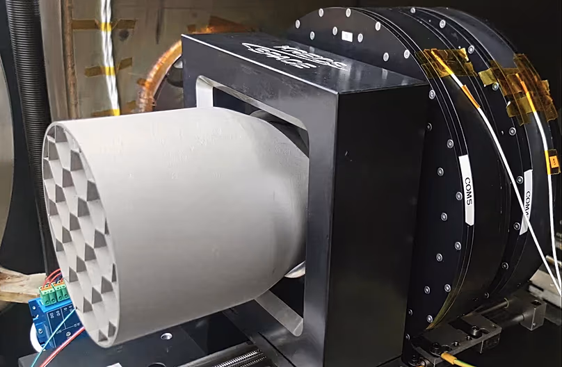 Kreios Space motor légcsatorna tesztmodell