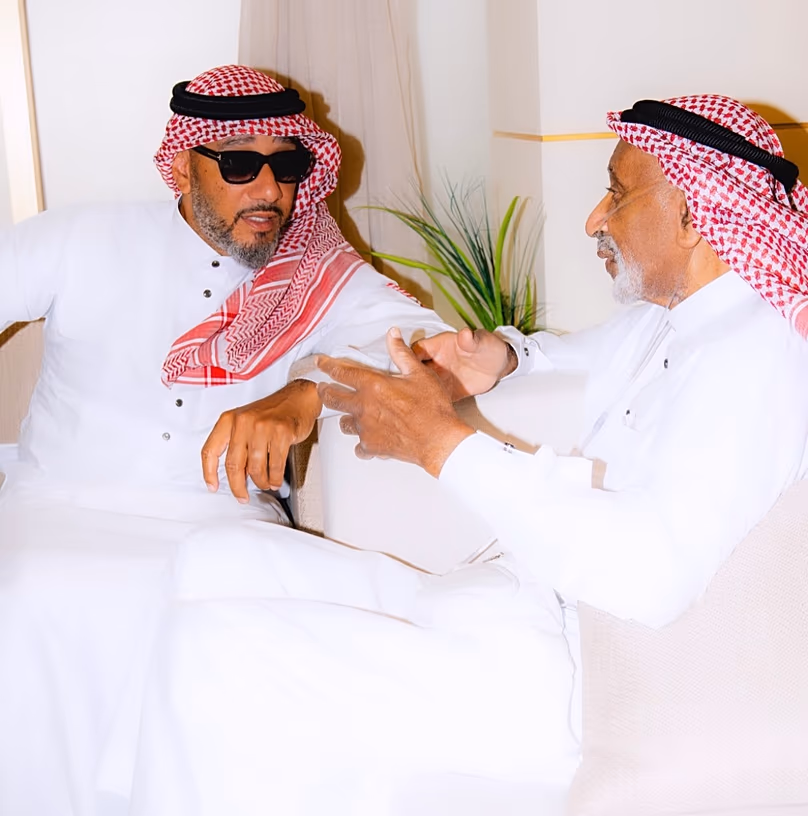 Swizz Beatz néhai nagyapjával.