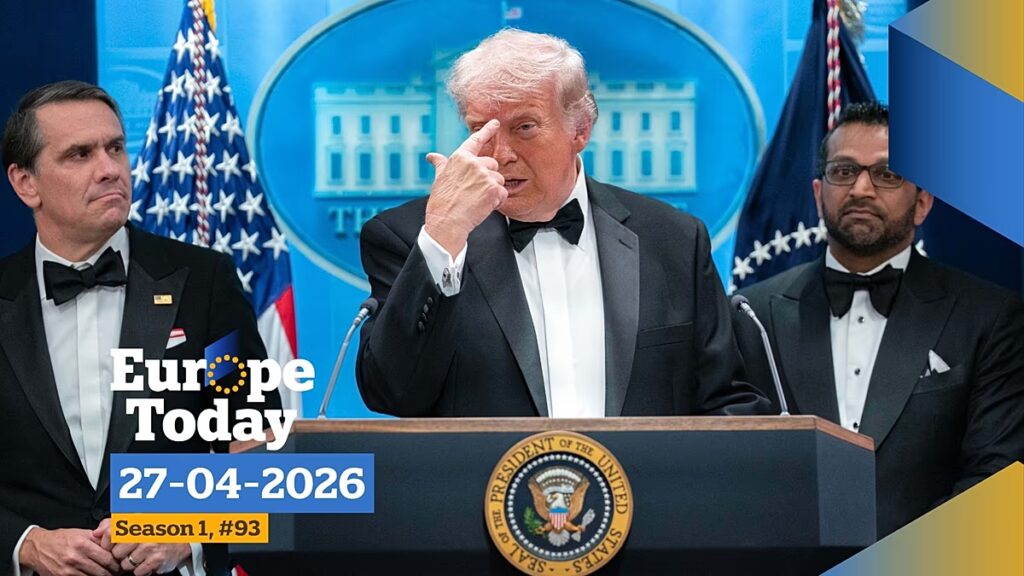 Élő. Europe Today: A Fehér Ház sajtóvacsora lövöldözésének gyanúsítottja állítólag Trumpot célozta meg