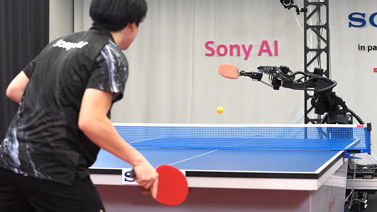 Ismerje meg az ACE-t: A mesterséges intelligencia robot képes legyőzni az asztalitenisz profikat