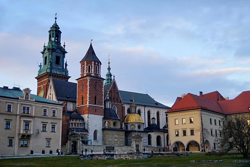 A Wawel királyi kastély Krakkó legnépszerűbb látnivalói közé tartozik