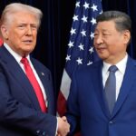 Trump 2017 óta az első amerikai elnöki látogatáson tárgyal az iráni háborúról és a kereskedelemről