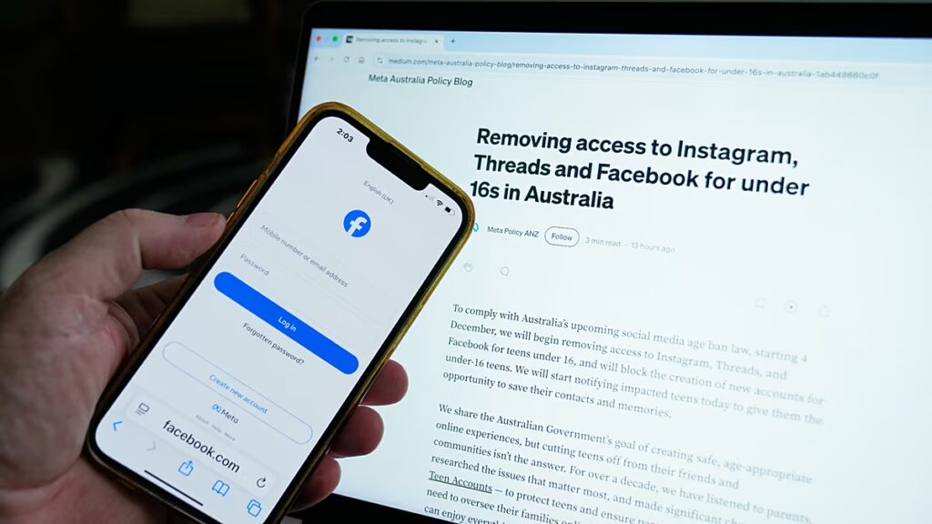 A pénzbírságok megduplázódtak, mivel a tizenévesek túlszárnyalták Ausztrália közösségi média tilalmát