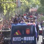 Több mint egymillió szurkoló tölti meg Madrid utcáit a világbajnokok fogadására