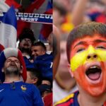 A francia és a spanyol szurkolók texasi utcákon tolonganak a világbajnokság elődöntője előtt